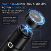 Sejoy Mini-Shave Portable Electric Razor for Men,Mini-Shave Pocket Size Portable Shavers,Wet & Dry,IPX7 Waterproof USB Rechargeable Shaver Travel,10.69cm*3.98cm 106g