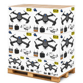 E88 Pro Foldable Quadcopter Drone - WIFI FPV, HD 4K Camera, Altitude Hold