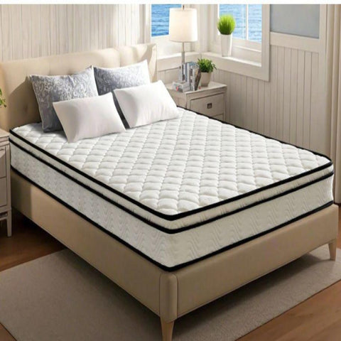 600 PCS King & Queen Hybrid Mattresses – Brand New 10” & 12” | Vacuum Sealed, Rolled in Box | Wholesale Lot
