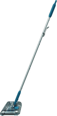 BLACK+DECKER PSA115B-QW Cordless Motorised Sweeper with Swivel Head, 30 Minutes Battery Life and 10-Hour Charge on Base, 300 ml, 3.6 V