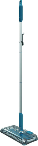 BLACK+DECKER PSA115B-QW Cordless Motorised Sweeper with Swivel Head, 30 Minutes Battery Life and 10-Hour Charge on Base, 300 ml, 3.6 V