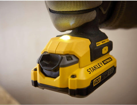 Stanley V20 Impact Nutrunner 480 Nm - Lithium 18V - 1 Battery 2Ah FATMAX - SFMCF900D1S-QW