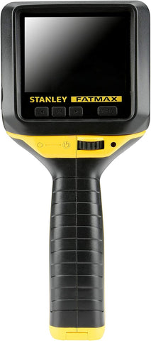 Stanley Fmht0-77421 FatMax Range Inspection Camera - Waterproof IP67 - X3 Zoom - SD Card Slot - Large 3.5" LCD Color Screen - Rotation Screen