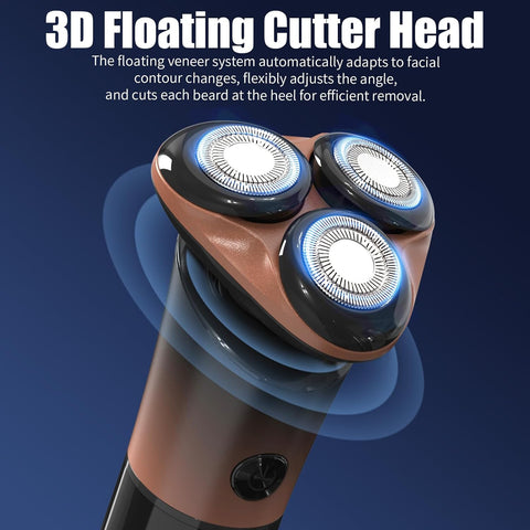 Sejoy Electric Shavers for Men Electric Razors Rechargeable Magnetic Head With Quick Release Blade Self-Sharpening Long Life