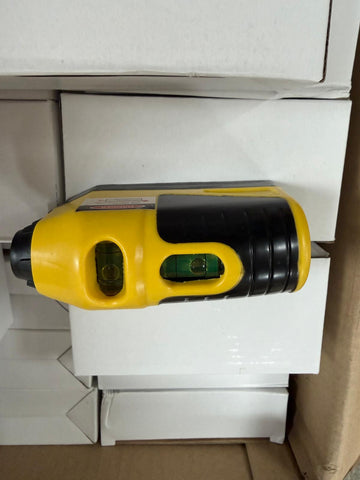 3-in-1 Multipurpose Laser Level | Precision Horizon/Vertical Line Measure Tool with Built-In Spirit Level Bubble and Measuring Tape
