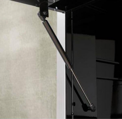 63.5 in. W Professional Duty Workbench Top Locker in Black (2-Pack)