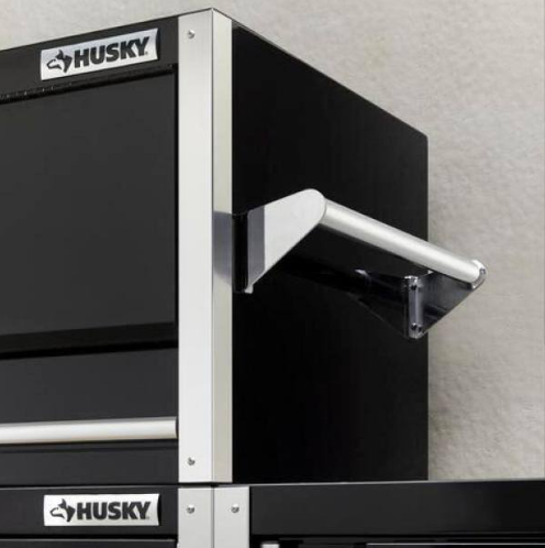 63.5 in. W Professional Duty Workbench Top Locker in Black (2-Pack)