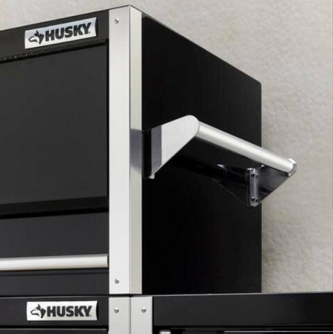 63.5 in. W Professional Duty Workbench Top Locker in Black (2-Pack)