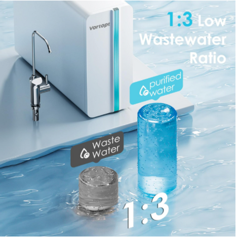 Reverse Osmosis System, 600 gallons, 7-Stage tankless Drinking Water Purifier, 0.0001 Micron Filtration