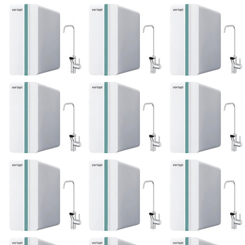 Reverse Osmosis System, 600 gallons, 7-Stage tankless Drinking Water Purifier, 0.0001 Micron Filtration