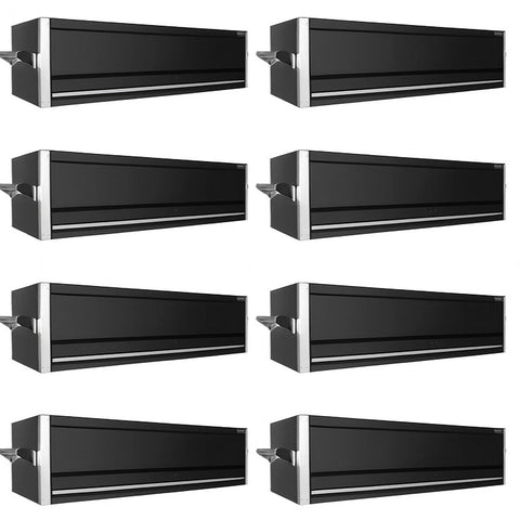 63.5 in. W Professional Duty Workbench Top Locker in Black (2-Pack)