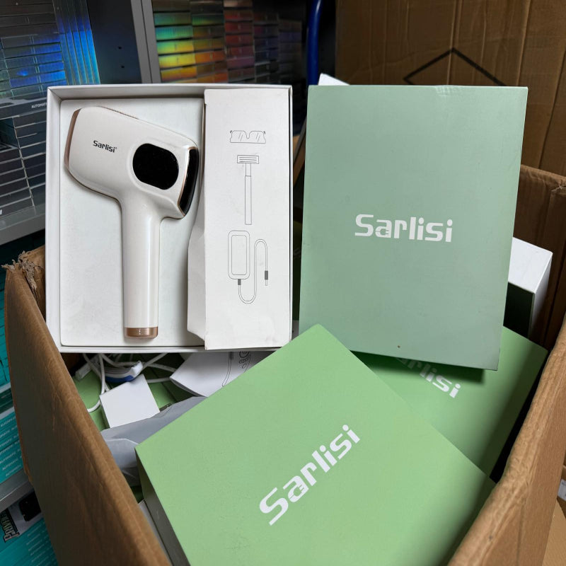 Sarlisi IPL Laser Hair Removal Device – 999,900 Flashes 9 Modes for Women & Men!