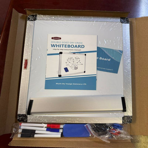 12x16 Magnetic Dry Erase Whiteboard – Double-Sided