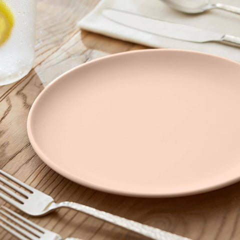 StyleWell Taryn Melamine Salad Plates in Matte Aged Clay (Set of 6)