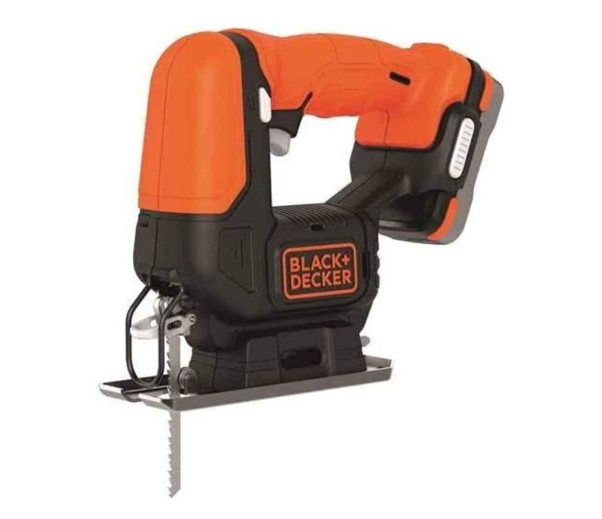 BLACK+DECKER 12V Cordless Battery Jigsaw BDCJS12S1-XJ