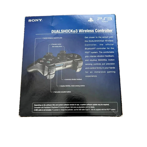 Sony PS3 DualShock 3 Wireless Controller Bluetooth Gamepad for PlayStation 3 – Multiple Colors Available