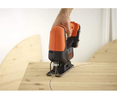 BLACK+DECKER 12V Cordless Battery Jigsaw BDCJS12S1-XJ