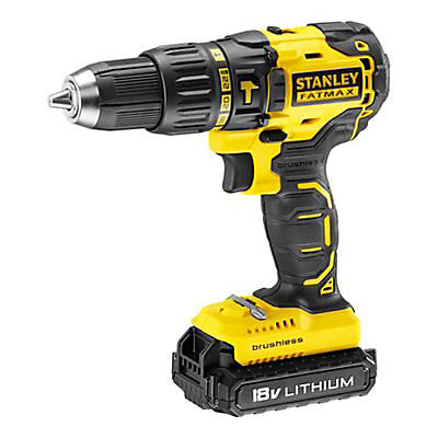 FATMAX® 18V 2.0Ah Brushless Cordless Hammer Drill Driver in Kit Box