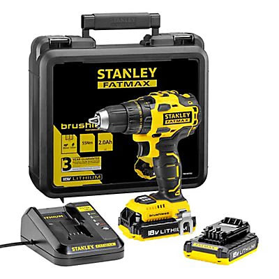 Stanley Fatmax 18V Li-ion Drill driver - KFMCD607D2K-GB