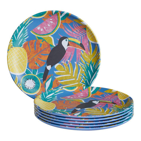 StyleWell Taryn Melamine Accent Plates (Set of 6)